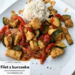 Filet z kurczaka z cukinią i papryką – dietetyczny obiad